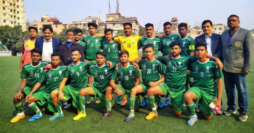 BB National Football: BKSP crushes BUET by 7-1 goals