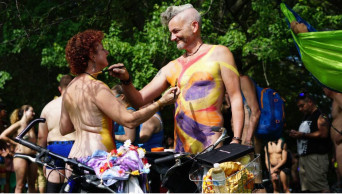 Strip down, saddle up: Naked bikers hit Philadelphia streets