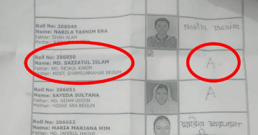 Absent student ranks 12th in CoU admission test