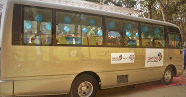 IOM donates bus for children with disabilities in Cox’s Bazar