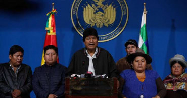 Bolivia's president resigns amid election-fraud allegations