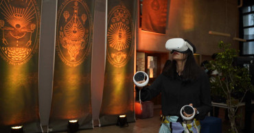 VR installation begins at Drik Studio reimagining future of libraries