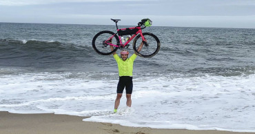 Real estate agent scales new heights with unique triathlon