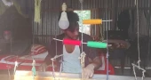 চাঁদপুরের হাইমচরে তৈরি হচ্ছে জামদানি শাড়ি
