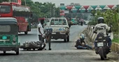 ঢাকার সড়কে নিহতদের বেশিরভাগ পথচারী: গবেষণা