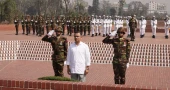 PM Tarique, new cabinet members pay homage to martyrs in Savar