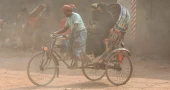 Dhaka’s air “unhealthy” this morning
