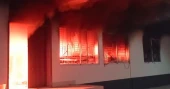 Ex-minister SM Rezaul Karim’s house set on fire in Pirojpur
