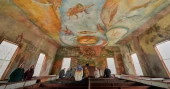 Maine's hidden 'Sistine Chapel' inspires artists with 70-year-old frescoes