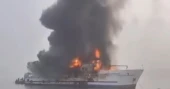 St Martin’s-bound cruise ship catches fire in Cox’s Bazar jetty; 1 killed