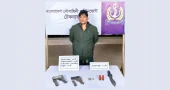 Navy arrests wanted terrorist, seizes firearms in Teknaf