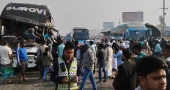 Collision along 3 vehicles on Dhaka-Mawa expressway leaves 12 injured