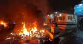 Mosque, police station set on fire as Iran protests turn deadly