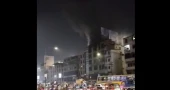 Five-storey building catches fire at Banani