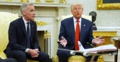 Trump warms in person to Canada’s PM Carney after online insults