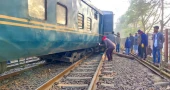 Dhaka’s rail links with Sylhet, Ctg suspended as train derails