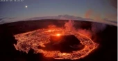Hawaii's Kilauea volcano erupts again, summit crater glows