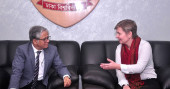 German team meets DU VC